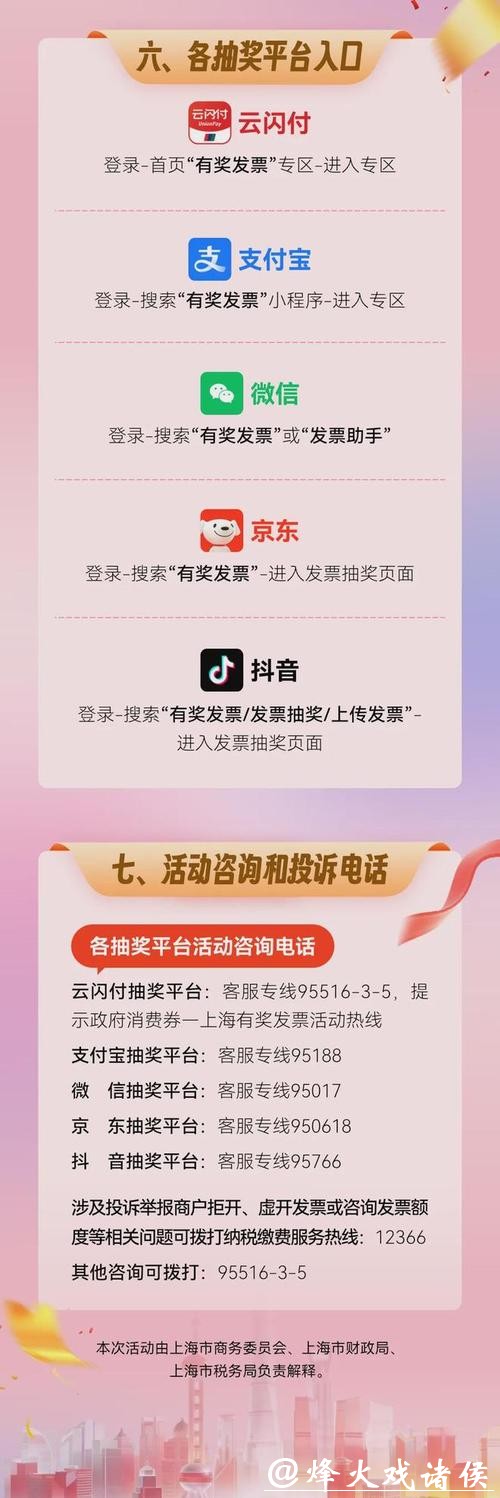 马上消费、马上有奖！有奖发票活动12日10时启动，奖金3亿元，分6期开展