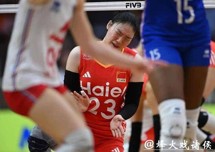 中国女排1-3不敌法国女排 遗憾无缘世锦赛八强